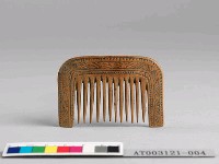 藏品(排灣族木梳)的圖片